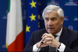 O vice-premiê e ministro das Relações Exteriores da Itália, Antonio Tajani