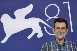 Nanni Moretti no Festival de Cinema de Veneza em 2024