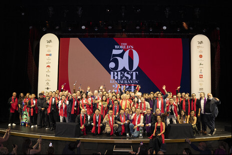 Cerimônia do 'World's 50 Best Restaurants' em 2024