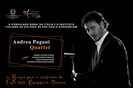 Músico italiano fará participação especial na Festa della Repubblica