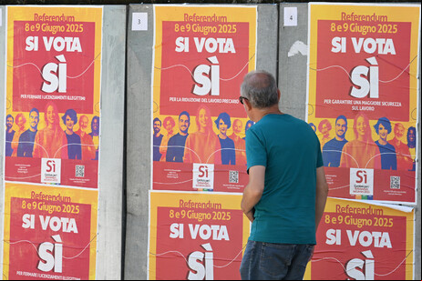Referendo ocorre nos dias 8 e 9 de junho