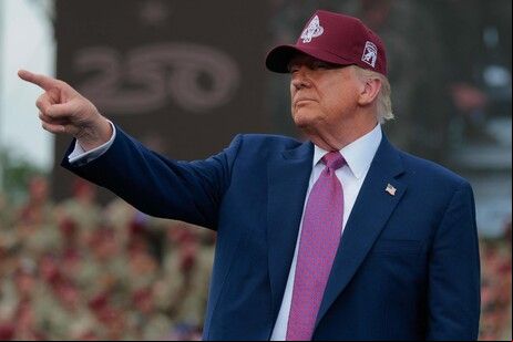 Trump mostrou preocupação com possíveis tumultos no aniversário de 250 anos das Forças Armadas