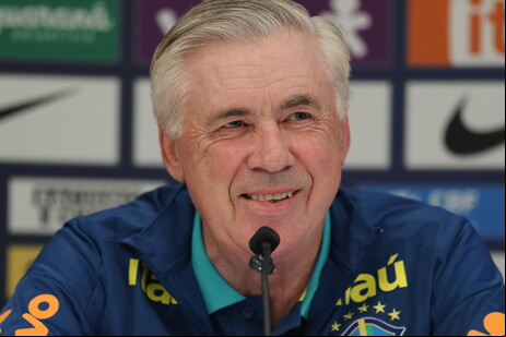 Ancelotti demonstrou otimismo com seleção brasileira