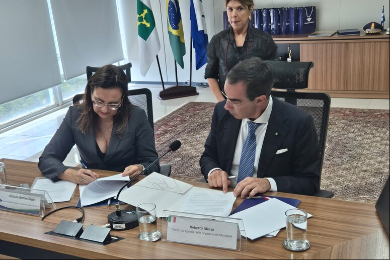 Acordo aduaneiro foi assinado em Brasília © ANSA/Divulgação