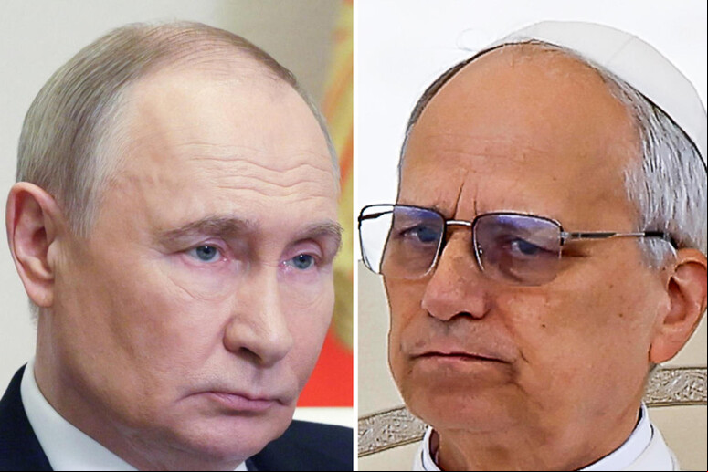 Putin e Papa conversaram por telefone na última quarta - TODOS OS DIREITOS RESERVADOS